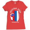 Russia national team youth 2018 fifa world cup Ladies Fitted T-Shirt