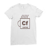 coffee Ladies Fitted T-Shirt