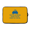 police humor Laptop sleeve