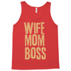wife mom boss Tank Top