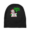 heapy new year funny santa claus christmas Baby Beanies