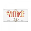 Vintage License Plate