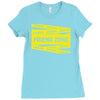 danger danger friend zone funny slogan Ladies Fitted T-Shirt
