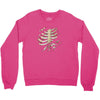 torn rib cage Crewneck Sweatshirt