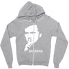 jose mourinho shhhh Zipper Hoodie