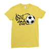 best dad ever 2 Ladies Fitted T-Shirt