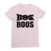 boos... Ladies Fitted T-Shirt