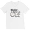 muggle in the streets, wizard in the sheets V-Neck Tee