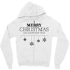 merry christmas and happy new year Zipper Hoodie
