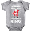 i know when those sleigh bells ring Baby Bodysuit