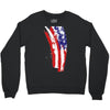 july 4th flag Crewneck Sweatshirt