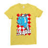 funny vespa chequer board, ideal gift or birthday present Ladies Fitted T-Shirt