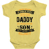 Super Cool Daddy Of A Freaking Awesome Son Baby Onesie