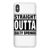 straight outta salty springs iPhoneX Case
