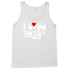 i love the 90's  musik dj fun Tank Top
