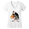 ugly tengu Women's V-Neck T-Shirt