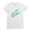 ask me about dinosaurs Ladies Fitted T-Shirt