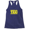 dads taxi Racerback Tank