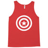 capitan america sticker vinyl decal Tank Top