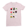 cupcake costume party Ladies Fitted T-Shirt