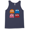 cool retro 80s pacman ghosts video games Tank Top