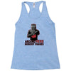 uncle black knight Racerback Tank