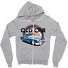 Old Car Zipper Hoodie