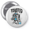 toasted Pin-back button