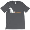 unicorn scooting on the floor T-Shirt