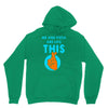 me and pizza are like this Unisex Hoodie