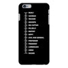 beard length chart funny professor grandpa mustache humor iPhone 6/6s Plus Case