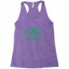 made in america with irish parts Racerback Tank