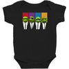 reservoir turtles Baby Bodysuit