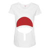 uchiha clan symbol crest   anime itachi sasuke naruto cosplay gift tee Maternity Scoop Neck T-shirt