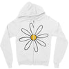 flower Zipper Hoodie
