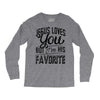 jesus loves you but i'm his favorite Long Sleeve Shirts