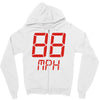 back to the future movie inspired tshirt Zipper Hoodie
