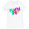 friend ship Ladies Fitted T-Shirt