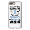 no one can scare me i am atomach cancer warrior iPhone 8 Plus Case