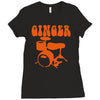 drum ganger Ladies Fitted T-Shirt