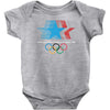 retro los angeles 1984 olympic games Baby Onesie