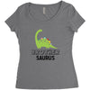 Brother Saurus Women's Triblend Scoop T-shirt