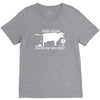 vegetarier mein essen schei&szlig;t V-Neck Tee