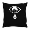 m83 midnight city eye design Throw Pillow
