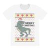 ugly dinosaur merry christmas All Over Women's T-shirt