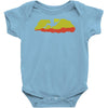 climbing rocks wall climb indoor outdoor Baby Onesie