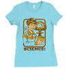 science rules Ladies Fitted T-Shirt