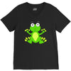 frog cute V-Neck Tee
