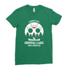 crystal lake camp counselor Ladies Fitted T-Shirt