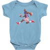harlem globetrotters Baby Bodysuit